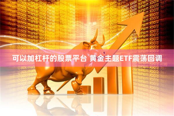 可以加杠杆的股票平台 黄金主题ETF震荡回调